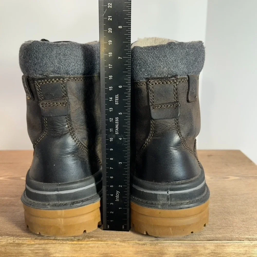 Kamik Tyson G Winter Boots Mens SZ 10 Waterproof Leather Snow Insulated Gorpcore